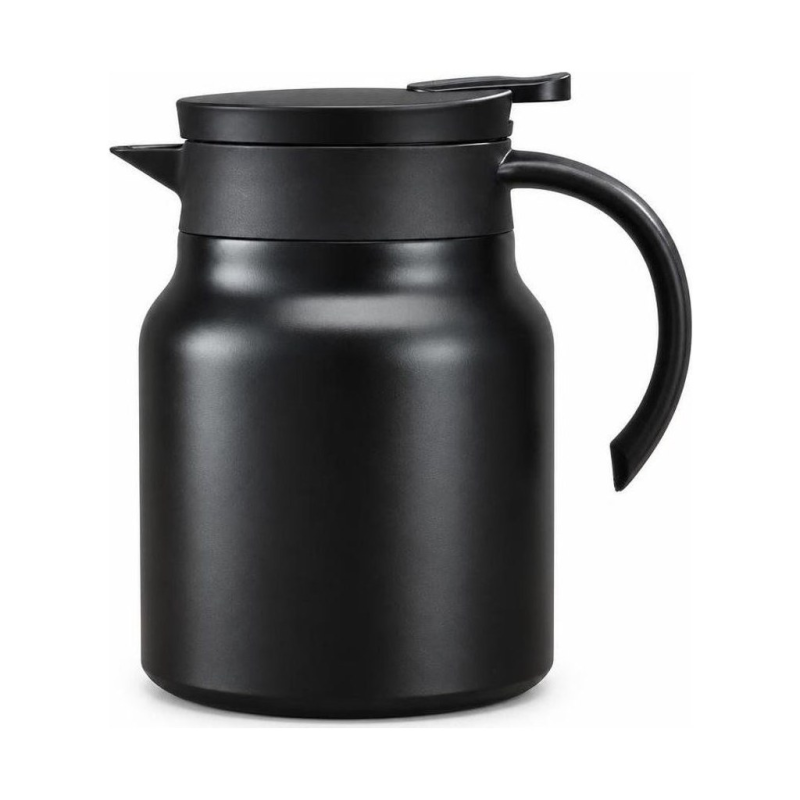 RVS theepot met uitneembaar filter van 1 liter