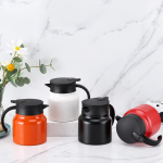 RVS theepot met uitneembaar filter van 1 liter