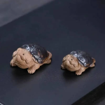 Schildpad tea pet van keramiek