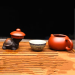 Schildpad tea pet van Yixing-klei