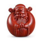 Tea pet god van het geluk in Yixing-klei
