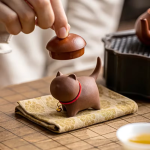 Tea pet kat van Yixing-klei