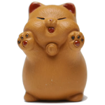 Tea pet kat van Yixing-klei (zisha)