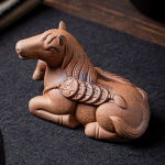 Tea pet paard uit de Chinese dierenriem