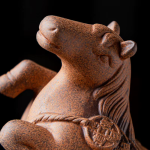 Tea pet paard uit de Chinese dierenriem