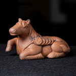 Tea pet paard uit de Chinese dierenriem