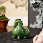 Tea pet paard van geglazuurd keramiek