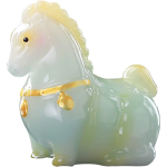 Tea pet paard van hars met kleurverandering