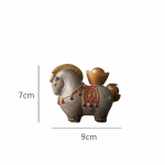 Tea pet paard van thermogevoelige hars
