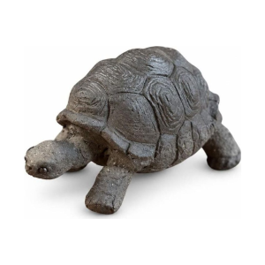 Tea pet schildpad met reliëf op het schild