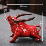 Tea pet stier van keramiek voor theefilters