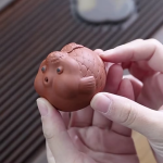 Tea pet vis van aardewerk