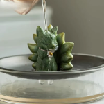 Tea pet vos met negen staarten van hars