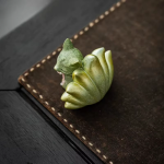 Tea pet vos met negen staarten van hars