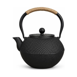 Tetsubin gietijzeren theepot zonder coating