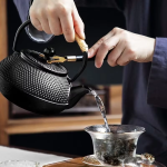 Tetsubin gietijzeren theepot zonder coating