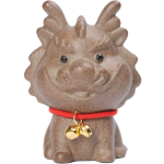 Thee-draakje tea pet van ruwe keramiek