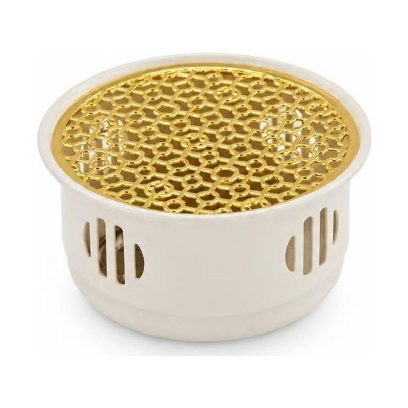 Theelichtje voor theepot van roestvrij staal
