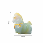 Thermochromisch tea pet paard van hars