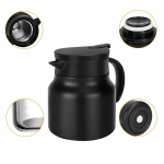 Thermos-theepot met filter van roestvrij staal