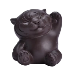Tijger tea pet met vier houdingen