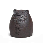 Tijger tea pet Shigandang van paarse klei