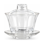Transparante gaiwan van glas 130 ml