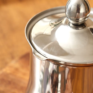 Turkse koffiepot van roestvrij staal