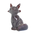 Vosvormige tea pet in 2 houdingen