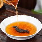 Yixing tea pet in de vorm van een vleermuis