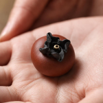 Yixing tea pet in kakivorm