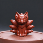 Yixing tea pet met een vos met negen staarten