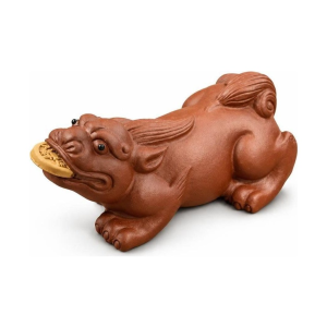 Yixing tea pet met fantasiewezen