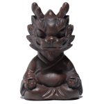 Yixing tea pet met zittende draak