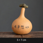 Yixing tea pet van zisha-klei, handgemaakt — Kalebas