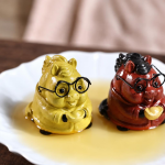 Yixing tea pet varken als gelukssymbool